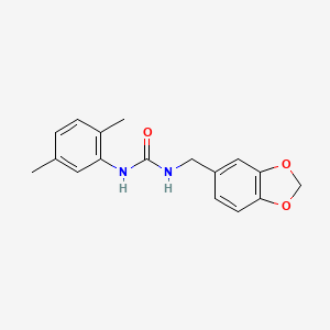 1-(1,3-Benzodioxol-5-ylmethyl)-3-(2,5-dimethylphenyl)urea