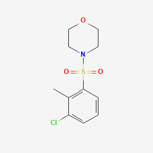 4-[(3-Chloro-2-methylphenyl)sulfonyl]morpholine