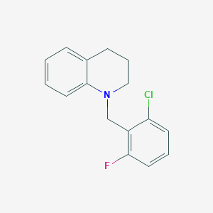 1-(2-Chloro-6-fluorobenzyl)-1,2,3,4-tetrahydroquinoline