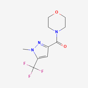 [1-methyl-5-(trifluoromethyl)-1H-pyrazol-3-yl](morpholin-4-yl)methanone