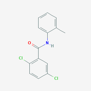 molecular formula C14H11Cl2NO B10962868 2,5-dichloro-N-(2-methylphenyl)benzamide 