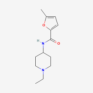 N-(1-ethylpiperidin-4-yl)-5-methylfuran-2-carboxamide