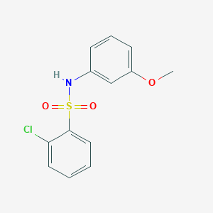 2-chloro-N-(3-methoxyphenyl)benzenesulfonamide