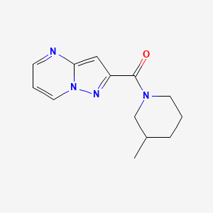 (3-Methylpiperidin-1-yl)(pyrazolo[1,5-a]pyrimidin-2-yl)methanone