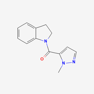 1-[(1-methyl-1H-pyrazol-5-yl)carbonyl]indoline