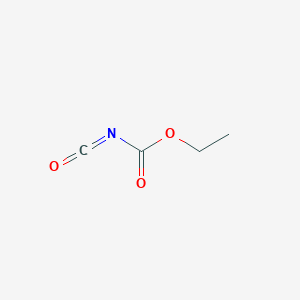molecular formula C4H5NO3 B109632 Ethoxycarbonyl isocyanate CAS No. 19617-43-7