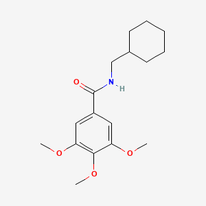 N-(cyclohexylmethyl)-3,4,5-trimethoxybenzamide