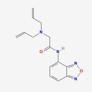 N~2~,N~2~-Diallyl-N-2,1,3-benzoxadiazol-4-ylglycinamide