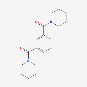 Piperidino[3-(piperidinocarbonyl)phenyl]methanone