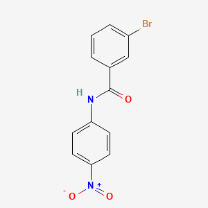 molecular formula C13H9BrN2O3 B10963571 3-bromo-N-(4-nitrophenyl)benzamide CAS No. 349405-35-2