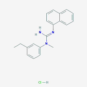 molecular formula C20H22ClN3 B109636 Cerestat CAS No. 137160-11-3