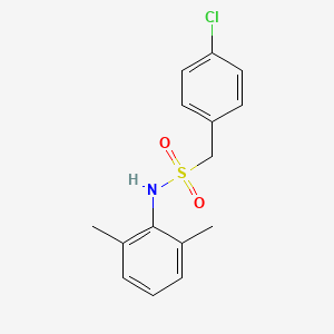 1-(4-chlorophenyl)-N-(2,6-dimethylphenyl)methanesulfonamide