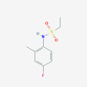 N-(4-fluoro-2-methylphenyl)ethanesulfonamide