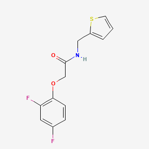 2-(2,4-difluorophenoxy)-N-(2-thienylmethyl)acetamide