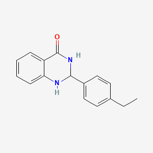 2-(4-ethylphenyl)-2,3-dihydro-1H-quinazolin-4-one