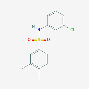 N-(3-chlorophenyl)-3,4-dimethylbenzenesulfonamide