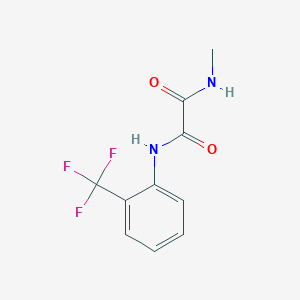 N-methyl-N'-[2-(trifluoromethyl)phenyl]ethanediamide