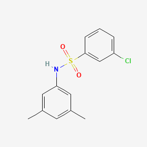 3-chloro-N-(3,5-dimethylphenyl)benzenesulfonamide