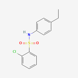 2-chloro-N-(4-ethylphenyl)benzenesulfonamide