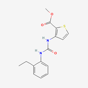 Methyl 3-{[(2-ethylphenyl)carbamoyl]amino}thiophene-2-carboxylate