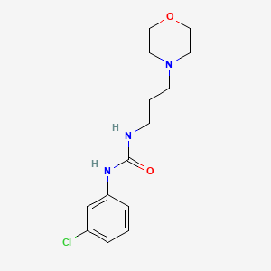 1-(3-Chlorophenyl)-3-[3-(morpholin-4-yl)propyl]urea