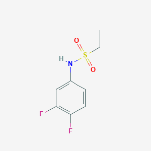 N-(3,4-difluorophenyl)ethanesulfonamide