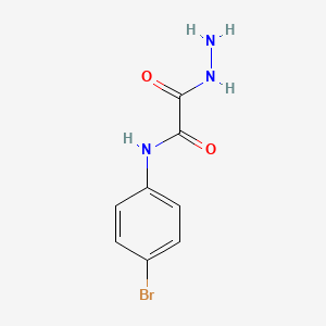 N-(4-bromophenyl)-2-hydrazinyl-2-oxoacetamide