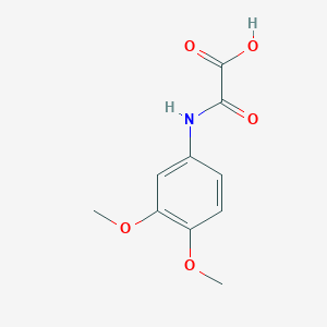 2-(3,4-Dimethoxyanilino)-2-oxoacetic acid