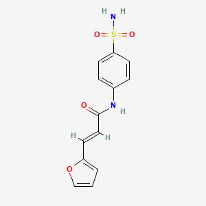 3-Furan-2-yl-N-(4-sulfamoylphenyl)acrylamide