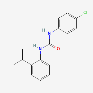 1-(4-Chlorophenyl)-3-[2-(propan-2-yl)phenyl]urea