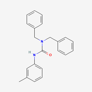 1,1-Dibenzyl-3-(3-methylphenyl)urea