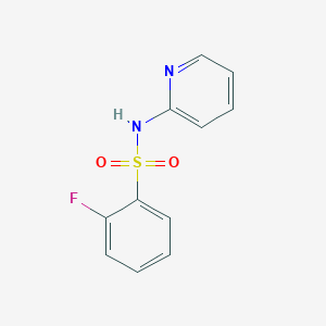 2-fluoro-N-(pyridin-2-yl)benzenesulfonamide