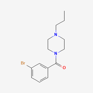 (3-Bromophenyl)(4-propylpiperazin-1-yl)methanone