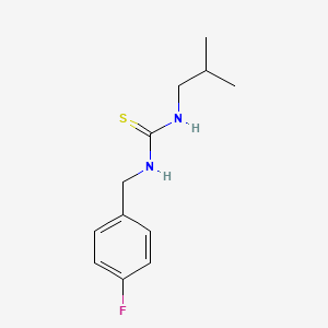 1-(4-Fluorobenzyl)-3-(2-methylpropyl)thiourea