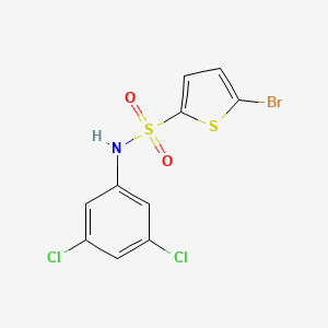 molecular formula C10H6BrCl2NO2S2 B10965212 5-bromo-N-(3,5-dichlorophenyl)thiophene-2-sulfonamide CAS No. 646039-70-5