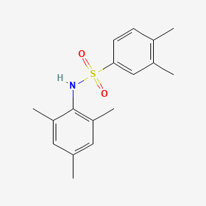 3,4-dimethyl-N-(2,4,6-trimethylphenyl)benzenesulfonamide