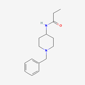 N-(1-benzylpiperidin-4-yl)propanamide