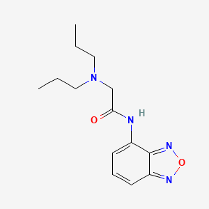 N-2,1,3-benzoxadiazol-4-yl-N~2~,N~2~-dipropylglycinamide