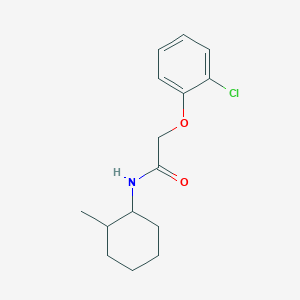 2-(2-chlorophenoxy)-N-(2-methylcyclohexyl)acetamide