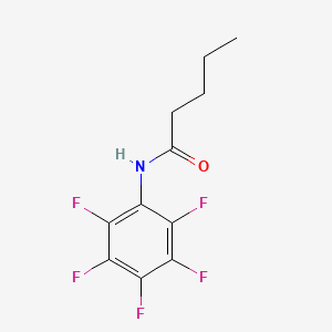 N-(pentafluorophenyl)pentanamide