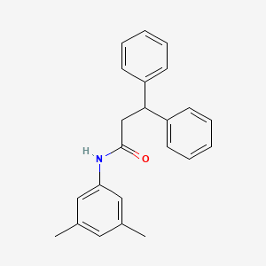 N-(3,5-dimethylphenyl)-3,3-diphenylpropanamide