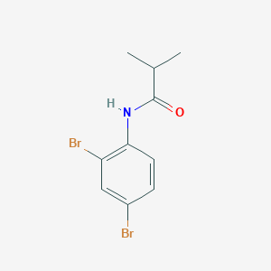 N-(2,4-dibromophenyl)-2-methylpropanamide