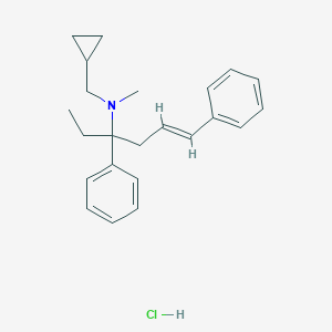 molecular formula C23H30ClN B109660 盐酸依格司明 CAS No. 130152-35-1