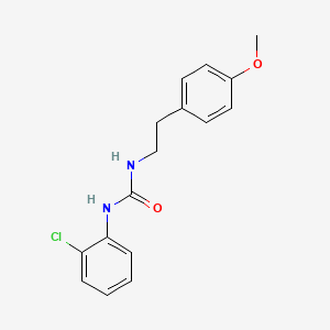 1-(2-Chlorophenyl)-3-[2-(4-methoxyphenyl)ethyl]urea