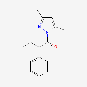 1-(3,5-dimethyl-1H-pyrazol-1-yl)-2-phenylbutan-1-one