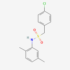 1-(4-chlorophenyl)-N-(2,5-dimethylphenyl)methanesulfonamide