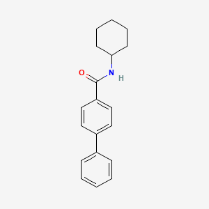 N-cyclohexylbiphenyl-4-carboxamide