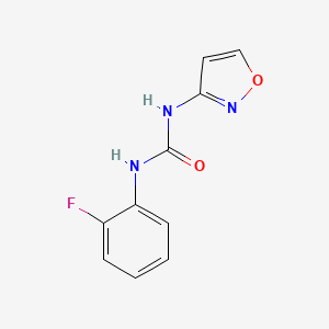 1-(2-Fluorophenyl)-3-(1,2-oxazol-3-yl)urea