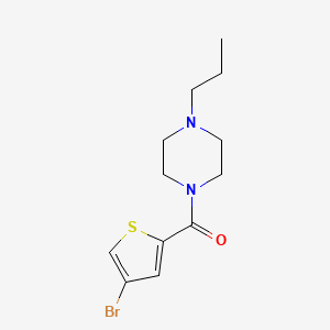 (4-Bromothiophen-2-yl)(4-propylpiperazin-1-yl)methanone