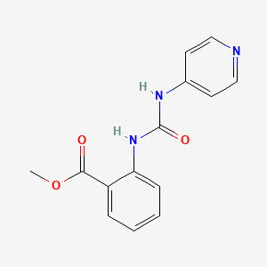 Methyl 2-[(pyridin-4-ylcarbamoyl)amino]benzoate